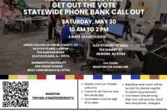 D9 NJ Primary GOTV Call Out